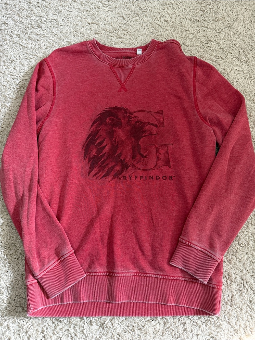Gryffindor Red Crewneck Sweatshirt - Women's
